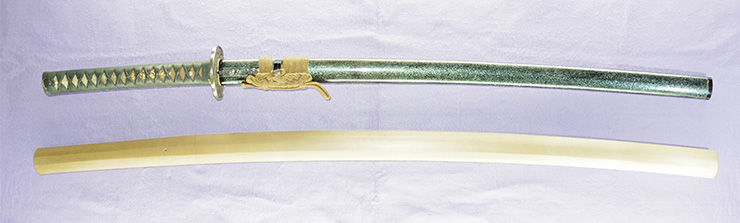katana [higo-no-kami kuniyasu] (sintou jou-saku) (oh wazamono) Picture of SAYA