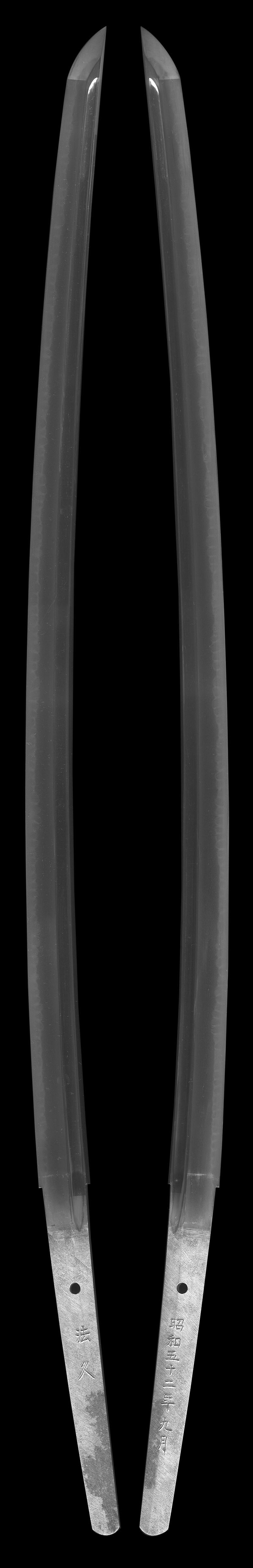 刀　法久　　昭和五十二年九月Picture of whole