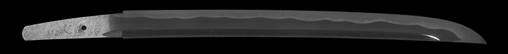 wakizashi   [yamagami norihisa SHOWA　63]　(yamaue senri norihisa) Picture of blade