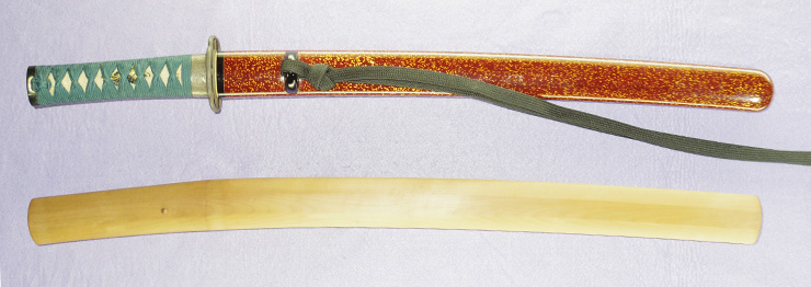 wakizashi   [yamagami norihisa SHOWA　63]　(yamaue senri norihisa) Picture of SAYA