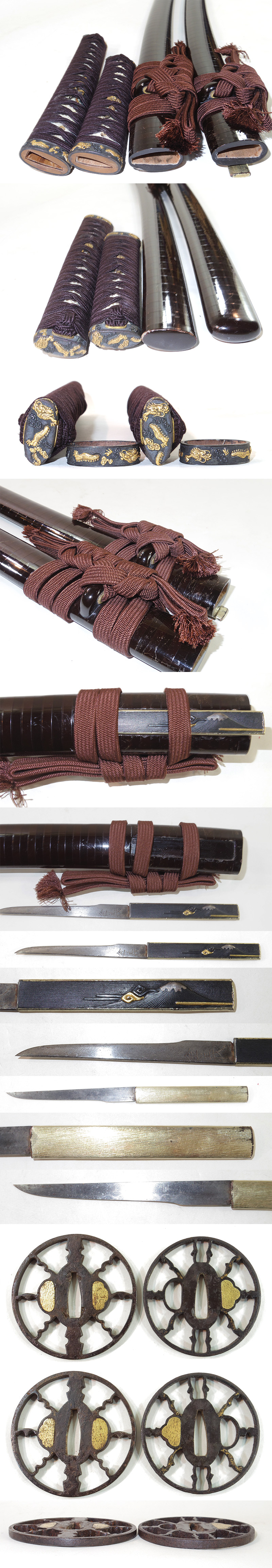 大小一腰大　刀　無銘小　脇差　無銘 Picture of parts 2