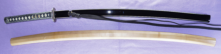 katana [chikushu-ju muneshige saku SHOWA 63] Picture of SAYA