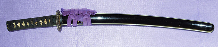 wakizashi [heian kujo-ju tomotaka BUNSEI 13] (nankai tarou tomotaka) Picture of SAYA