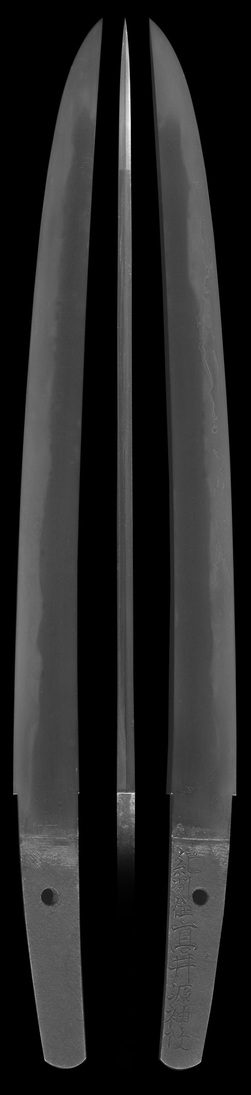 短刀　紀州住高井源神改(元治頃) (高井真改)Picture of whole