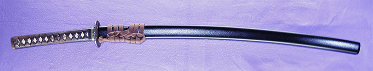 katana [shinano-no-kuni kioyuki] (furukawa kioyuki) (Intangible cultural property of Suzaka City) (mukansa) Picture of SAYA