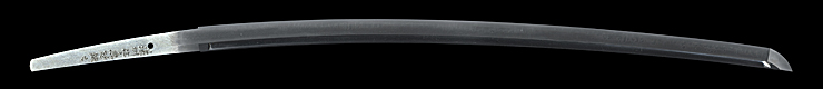 katana [noshu-ju kanenobu kitae kore SHOWA 58] (niwa shuji) (Gifu Prefecture Important Intangible Cultural Property)(Person who holds the Mino tradition of Japanese sword forging techniques) Picture of blade