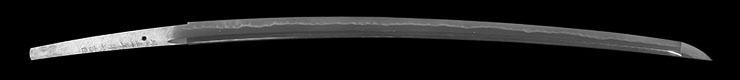 katana [soshu-ju kazuhira saku SHOWA 52] (okubo kazuhira) (mukansa)	(A disciple of Miyairi Shohei) Picture of blade