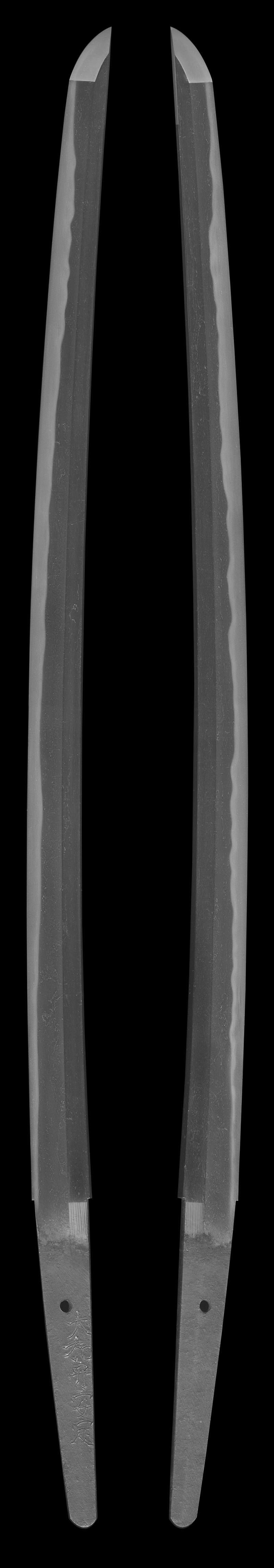 脇差　大和守安定（新刀上作) (良業物）Picture of whole